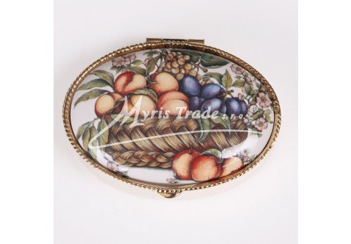 lékovka - velký ovál s košem ovoce