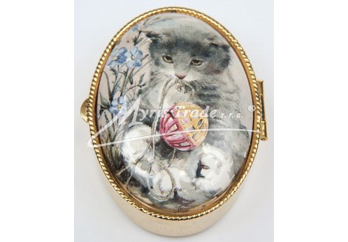 lékovka - velký ovál -kočička