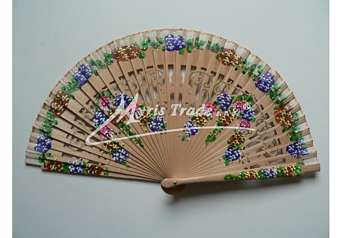 luxusní vějíř - přírodní