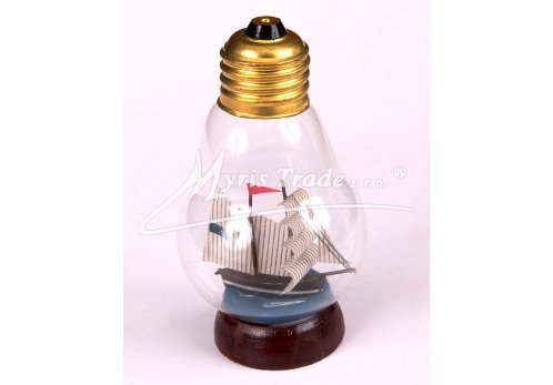 lodička v láhvi - standard, žárovka