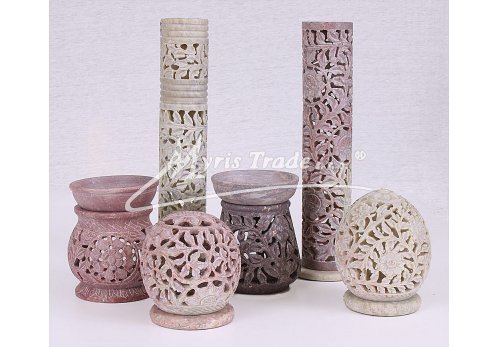 velký barevný svícen ("vejce") - 11 cm EXCLUSIVE