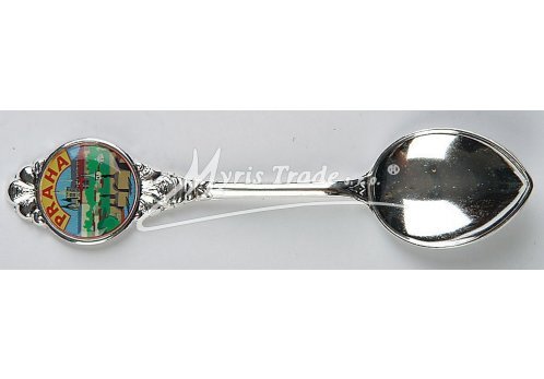 upomínková lžička s Prahou