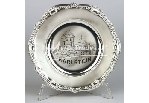 upomínkový talířek - Karlštejn