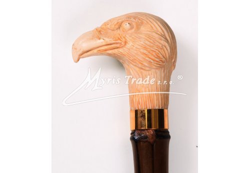 bambusová hůl - s hlavou orla