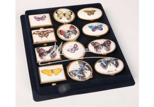 klasická obdélníková lékovka - motýl