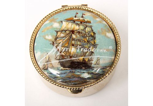 klasická kulatá lékovka - loď