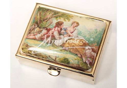 klasická 68 obdélníková lékovka - romantická