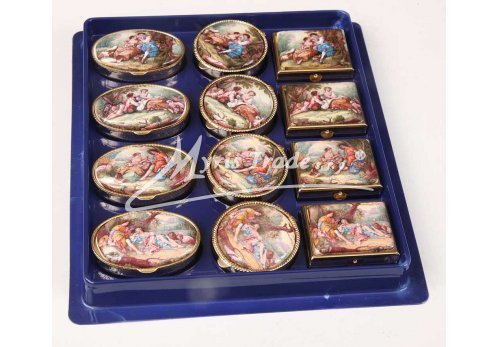 klasická 68 kulatá lékovka - romantická