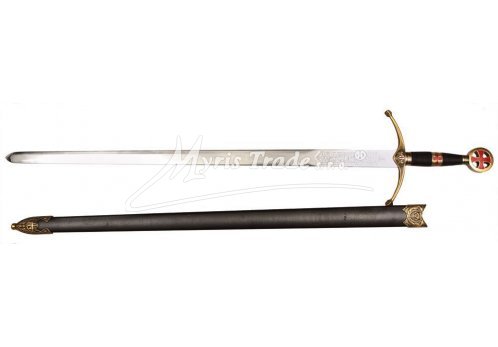 meč KŘIŽÁCKÝ s pochvou