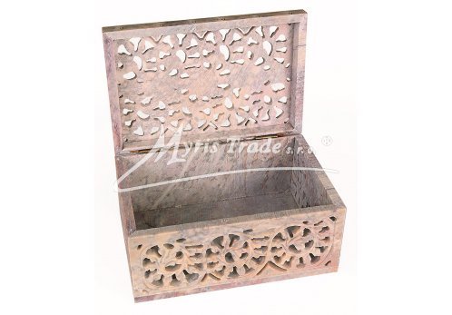 šperkovnice velká - vyřezávaná