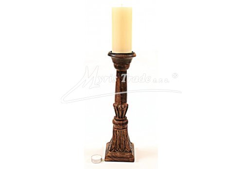 dřevěný svícen - 40 cm