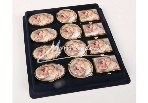 klasická kulatá lékovka - andílci