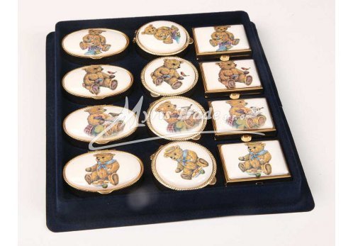 50 klasická kulatá lékovka - medvídek