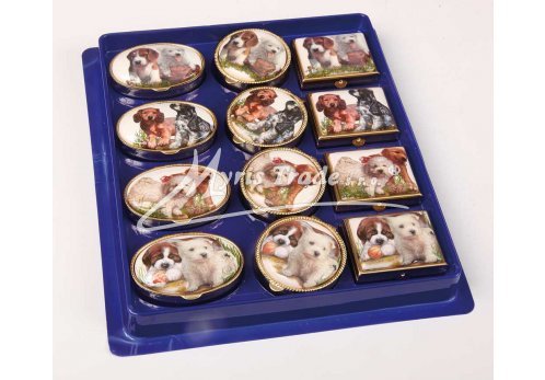 hravá štěnata - klasická obdélníková lékovka