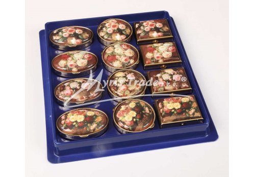 klasický ovál s květinami 64 - barokní kytice