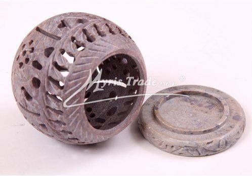 malý barevný svícen  - 7 cm