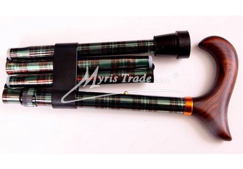 skládací nastavitelná hůl