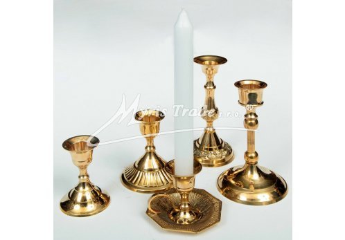 svícen mosazný - 7 cm