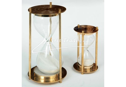 mosazné střední přesýpací hodiny - 14 cm