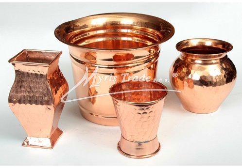 velký měděný květník - 15 cm