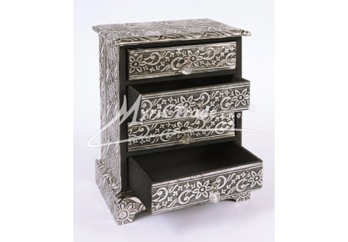 šperkovnice - 4 zásuvky 14 x 8,5 x 20