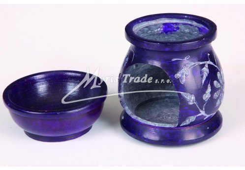 mini aromalampa - fialová 8,50 cm