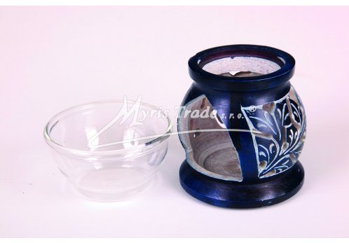 mini aromalampa - modrá 9,50 cm