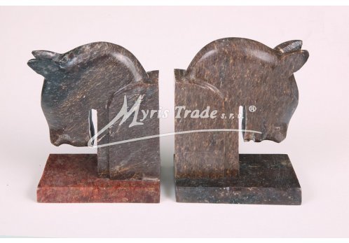 ART DECO zarážka na knihy - kůň