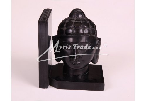 zarážka na knihy jednostranná - hlava Buddhy