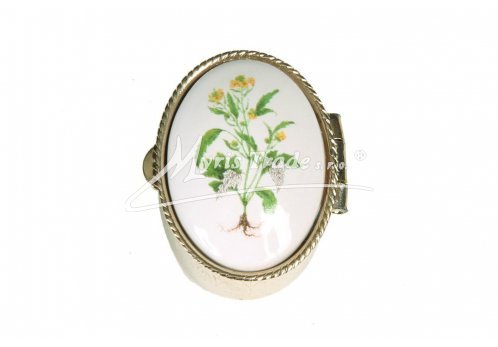 lékovka mini - ovál s bylinkami