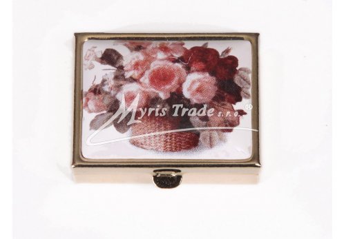 klasický obdélník s květinami 63 - kytice růží