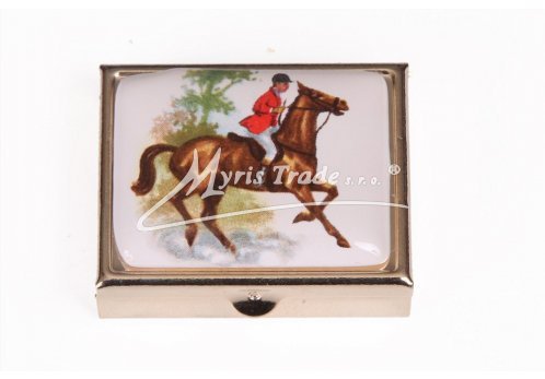 klasická 40 obdélníková lékovka - dostihy a hon