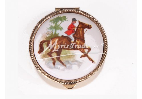 klasická 40 kulatá lékovka - dostihy a hon