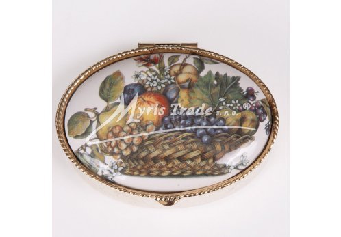 lékovka - velký ovál s košem ovoce