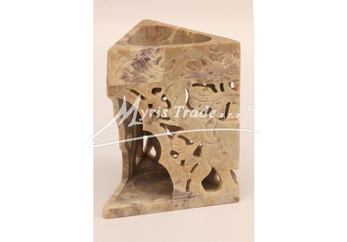 trojstranná aromalampa 2015 - přírodní 13 cm