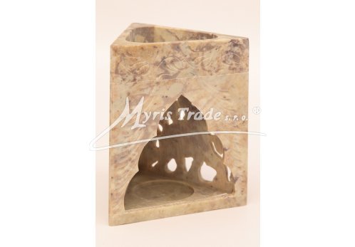 trojstranná aromalampa 2015 - přírodní 13 cm