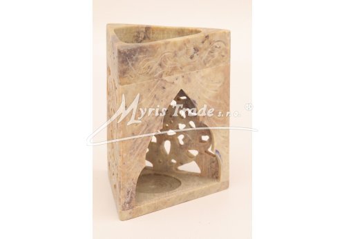 trojstranná aromalampa 2015 - přírodní 13 cm