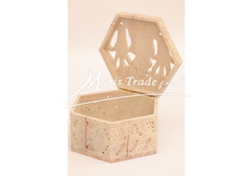 šperkovnice velká - vyřezávaná - Buddha