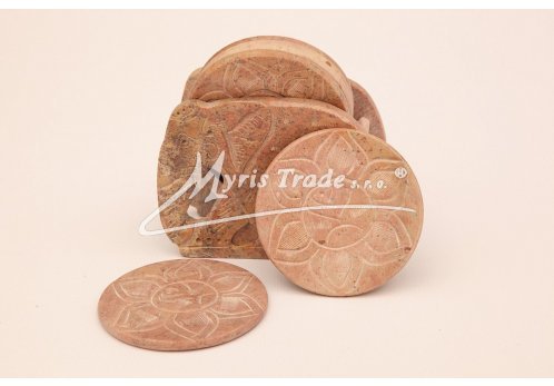 podtácky - s motivem květiny