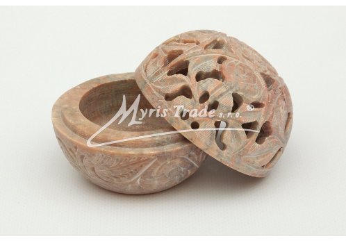 malý barevný svícen  - 7 cm