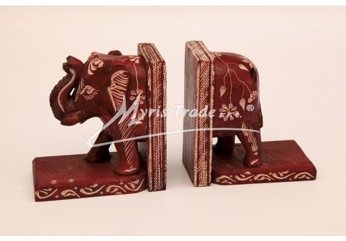 barevná zarážka na knihy - slon