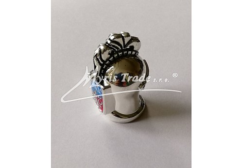 náprstek - helma, s motivem ČR