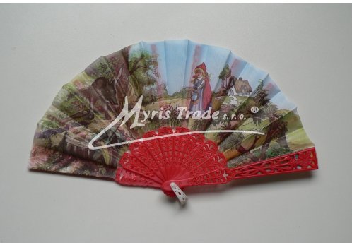 vějíř dětský - pohádkové motivy