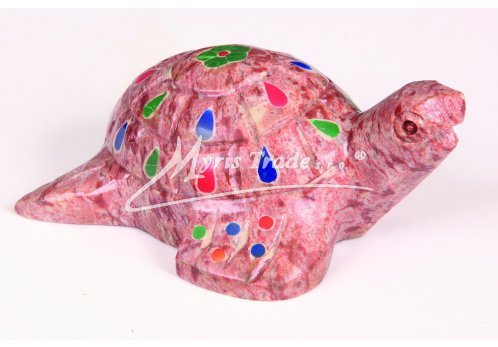 želva těžítko - vykládaná