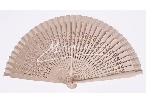 vyřezávaný vějíř - slonová kost