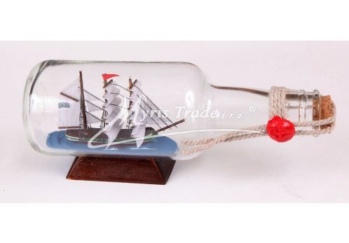 lodička v láhvi - střední