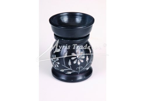 mini aromalampa - černá 8,50 cm