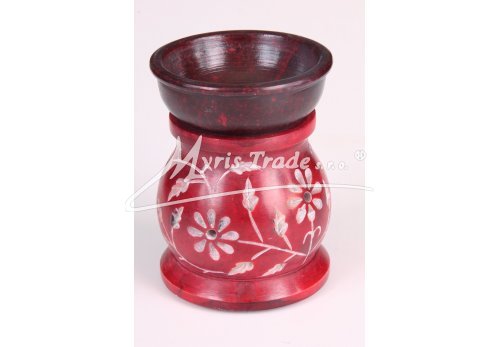 mini aromalampa - červená 8,50 cm