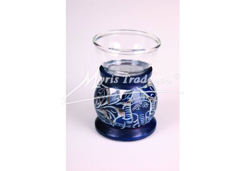 mini aromalampa - modrá 9,50 cm