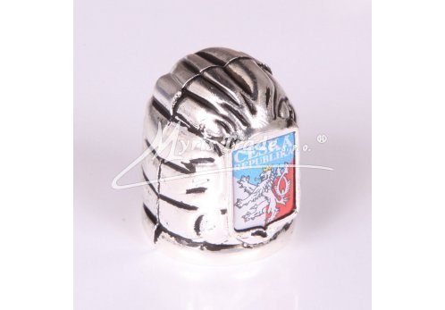 náprstek - lev, s motivem ČR